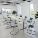 Elev8 Contract Straight Sit-Stand Desk